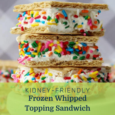 Frozen Cool Whip Sandwich (Summer Campaign)